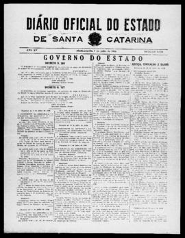 Diário Oficial do Estado de Santa Catarina. Ano 15. N° 3739 de 08/07/1948