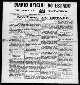 Diário Oficial do Estado de Santa Catarina. Ano 4. N° 893 de 05/04/1937