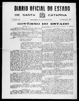 Diário Oficial do Estado de Santa Catarina. Ano 3. N° 835 de 18/01/1937