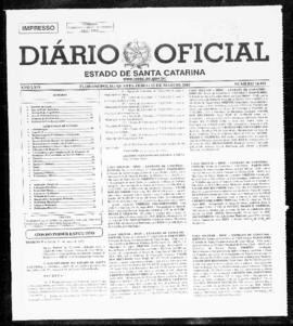 Diário Oficial do Estado de Santa Catarina. Ano 69. N° 16911 de 22/05/2002