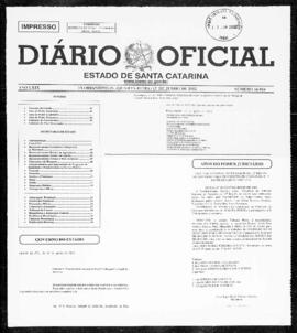 Diário Oficial do Estado de Santa Catarina. Ano 69. N° 16924 de 12/06/2002