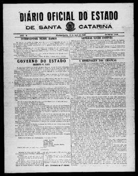 Diário Oficial do Estado de Santa Catarina. Ano 10. N° 2496 de 11/05/1943