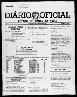Diário Oficial do Estado de Santa Catarina. Ano 53. N° 13178 de 02/04/1987
