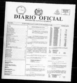 Diário Oficial do Estado de Santa Catarina. Ano 72. N° 18034 de 29/12/2006