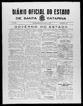 Diário Oficial do Estado de Santa Catarina. Ano 11. N° 2806 de 29/08/1944