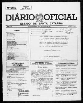 Diário Oficial do Estado de Santa Catarina. Ano 56. N° 14304 de 22/10/1991