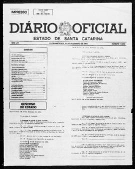 Diário Oficial do Estado de Santa Catarina. Ano 56. N° 14340 de 12/12/1991