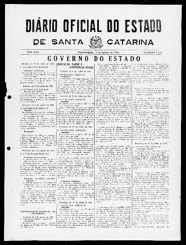 Diário Oficial do Estado de Santa Catarina. Ano 21. N° 5190 de 06/08/1954