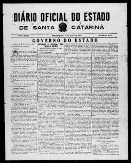 Diário Oficial do Estado de Santa Catarina. Ano 18. N° 4420 de 17/05/1951