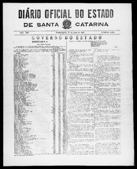 Diário Oficial do Estado de Santa Catarina. Ano 14. N° 3446 de 15/04/1947