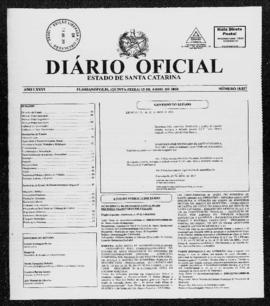 Diário Oficial do Estado de Santa Catarina. Ano 76. N° 18827 de 15/04/2010
