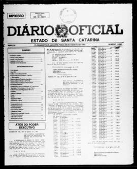 Diário Oficial do Estado de Santa Catarina. Ano 62. N° 15243 de 09/08/1995