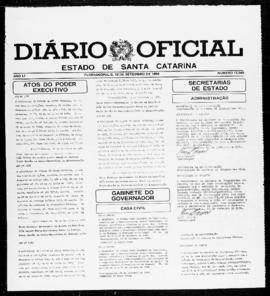 Diário Oficial do Estado de Santa Catarina. Ano 51. N° 12546 de 12/09/1984