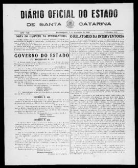 Diário Oficial do Estado de Santa Catarina. Ano 8. N° 2135 de 05/11/1941