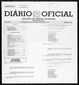 Diário Oficial do Estado de Santa Catarina. Ano 68. N° 16626 de 22/03/2001