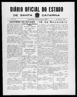 Diário Oficial do Estado de Santa Catarina. Ano 6. N° 1635 de 10/11/1939