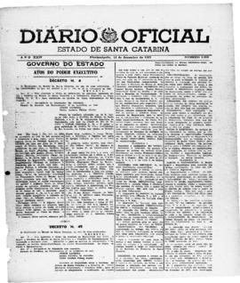 Diário Oficial do Estado de Santa Catarina. Ano 24. Nº 5996 de 16/12/1957