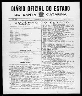 Diário Oficial do Estado de Santa Catarina. Ano 13. N° 3183 de 13/03/1946