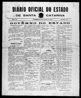 Diário Oficial do Estado de Santa Catarina. Ano 7. N° 1881 de 30/10/1940
