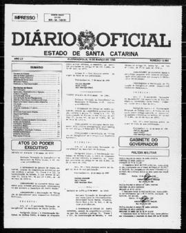 Diário Oficial do Estado de Santa Catarina. Ano 55. N° 13904 de 14/03/1990