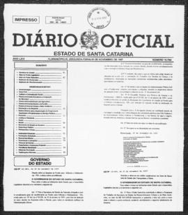 Diário Oficial do Estado de Santa Catarina. Ano 64. N° 15794 de 03/11/1997