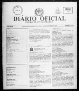 Diário Oficial do Estado de Santa Catarina. Ano 73. N° 18249 de 19/11/2007