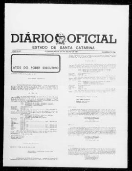 Diário Oficial do Estado de Santa Catarina. Ano 47. N° 11768 de 21/07/1981