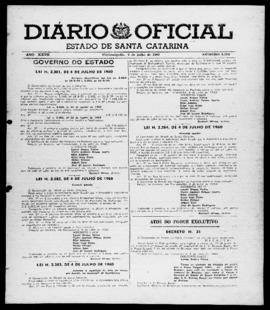 Diário Oficial do Estado de Santa Catarina. Ano 27. N° 6594 de 06/07/1960
