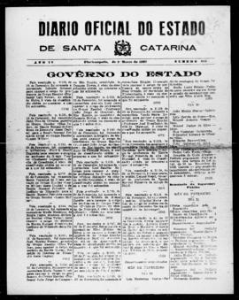 Diário Oficial do Estado de Santa Catarina. Ano 4. N° 867 de 01/03/1937