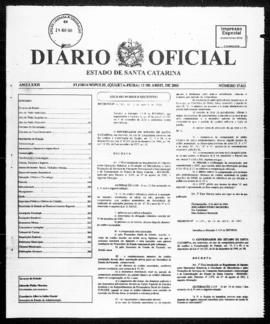 Diário Oficial do Estado de Santa Catarina. Ano 72. N° 17863 de 12/04/2006