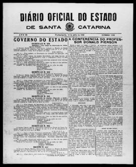 Diário Oficial do Estado de Santa Catarina. Ano 9. N° 2296 de 10/07/1942