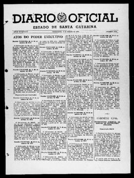 Diário Oficial do Estado de Santa Catarina. Ano 38. N° 9592 de 05/10/1972