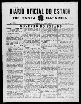 Diário Oficial do Estado de Santa Catarina. Ano 18. N° 4479 de 14/08/1951
