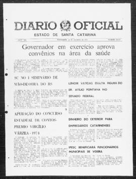 Diário Oficial do Estado de Santa Catarina. Ano 40. N° 10121 de 22/11/1974