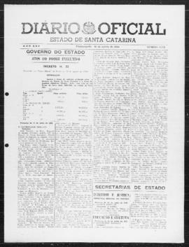Diário Oficial do Estado de Santa Catarina. Ano 25. N° 6158 de 28/08/1958