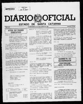 Diário Oficial do Estado de Santa Catarina. Ano 53. N° 13230 de 22/06/1987
