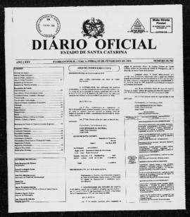 Diário Oficial do Estado de Santa Catarina. Ano 75. N° 18780 de 02/02/2010