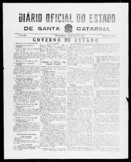 Diário Oficial do Estado de Santa Catarina. Ano 20. N° 4876 de 10/04/1953