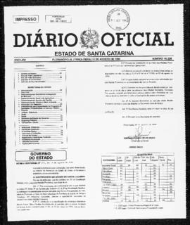 Diário Oficial do Estado de Santa Catarina. Ano 66. N° 16226 de 10/08/1999