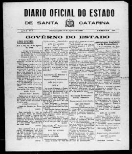 Diário Oficial do Estado de Santa Catarina. Ano 3. N° 704 de 06/08/1936