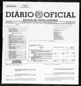 Diário Oficial do Estado de Santa Catarina. Ano 68. N° 16789 de 21/11/2001