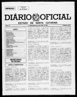 Diário Oficial do Estado de Santa Catarina. Ano 57. N° 14417 de 06/04/1992