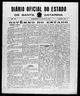 Diário Oficial do Estado de Santa Catarina. Ano 7. N° 1869 de 14/10/1940