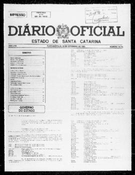 Diário Oficial do Estado de Santa Catarina. Ano 58. N° 14768 de 09/09/1993