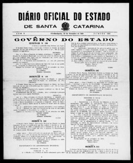 Diário Oficial do Estado de Santa Catarina. Ano 5. N° 1303 de 16/09/1938