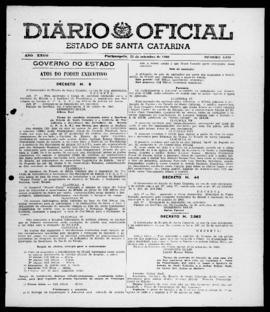 Diário Oficial do Estado de Santa Catarina. Ano 27. N° 6649 de 23/09/1960