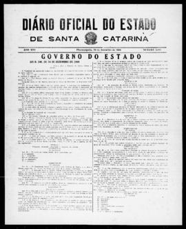 Diário Oficial do Estado de Santa Catarina. Ano 16. N° 4081 de 20/12/1949