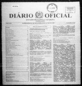 Diário Oficial do Estado de Santa Catarina. Ano 71. N° 17653 de 08/06/2005