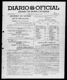 Diário Oficial do Estado de Santa Catarina. Ano 29. N° 7017 de 27/03/1962