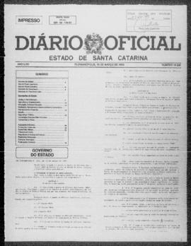 Diário Oficial do Estado de Santa Catarina. Ano 58. N° 14650 de 19/03/1993